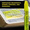 U.S. Office Supply Bible Safe Highlighter Set of 6 Yellow Bright Fluorescent Markers, Dry Bible Highlighters No Bleed, Fade or Smear, Safe Gel Markers, Accessories, Study Guide